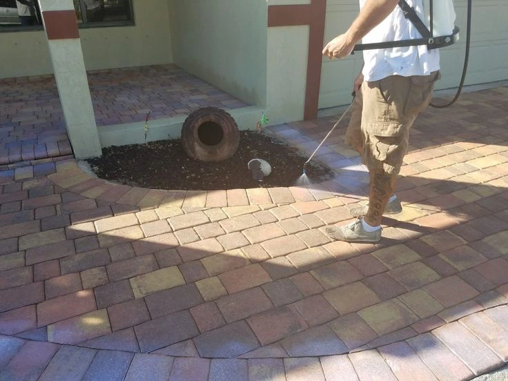 Paver sealing and cleaning in az